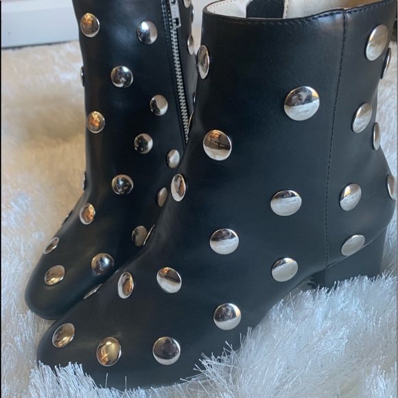 H&M Shoes - H&M button studded Black Booties